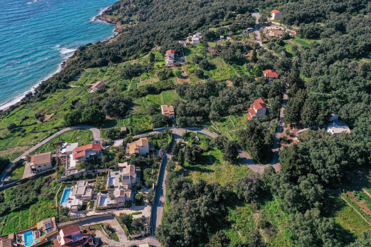 Апартаменты Amaryllis Seaview House By Guestcorfu Парамонас Экстерьер фото