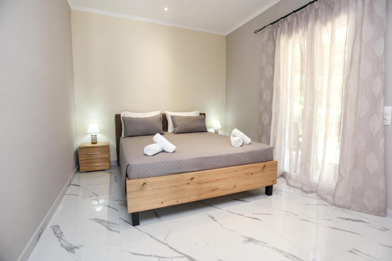 Апартаменты Amaryllis Seaview House By Guestcorfu Парамонас Экстерьер фото