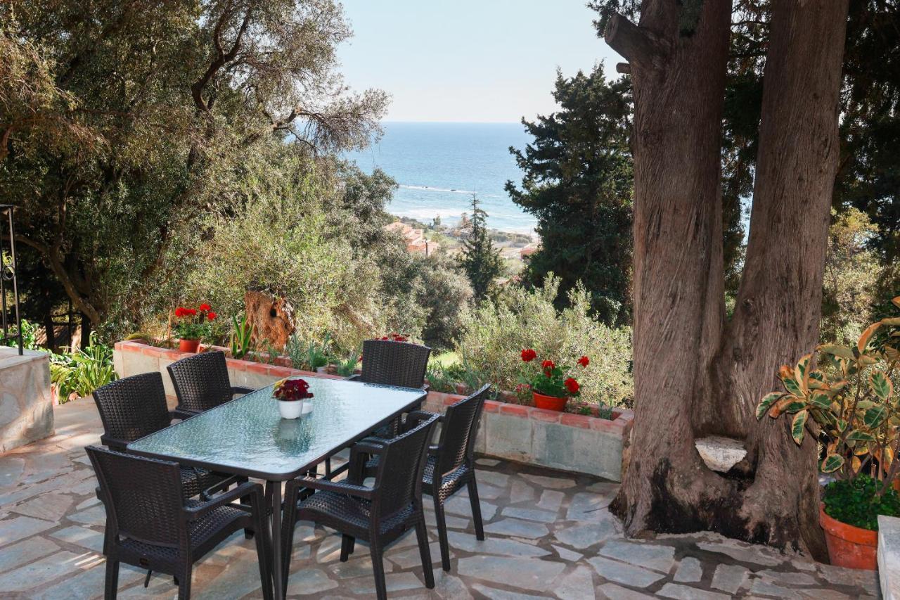 Апартаменты Amaryllis Seaview House By Guestcorfu Парамонас Экстерьер фото