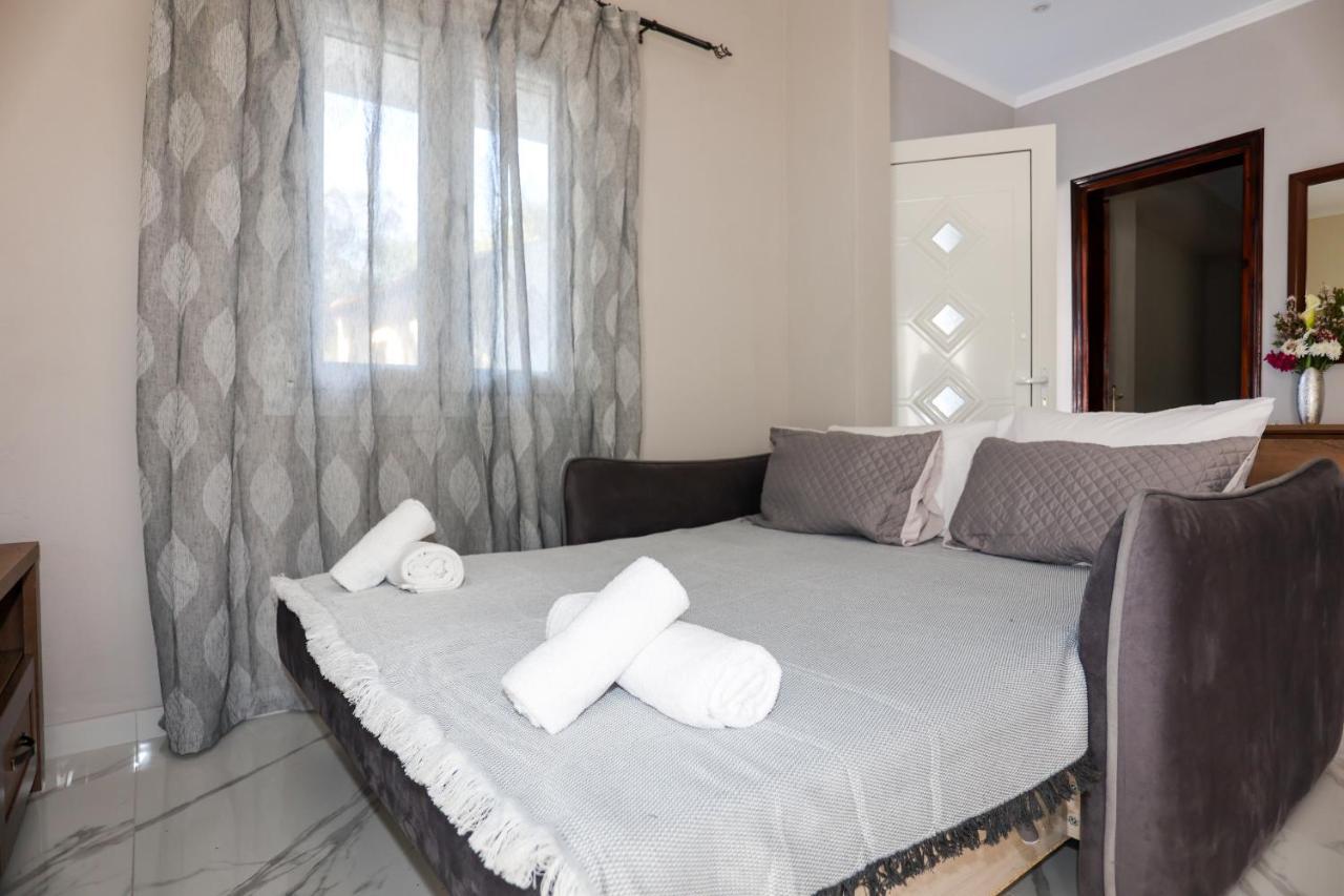 Апартаменты Amaryllis Seaview House By Guestcorfu Парамонас Экстерьер фото